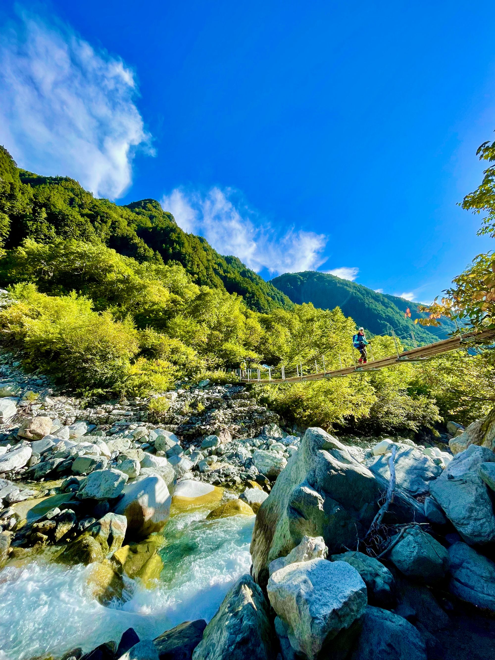 Hiking Kamikochi to Karasawa